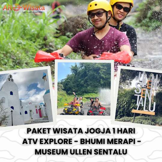 Paket Wisata Jogja 1 Hari ATV Explore - Bhumi Merapi - Museum Ullen Sentalu by Arowisata