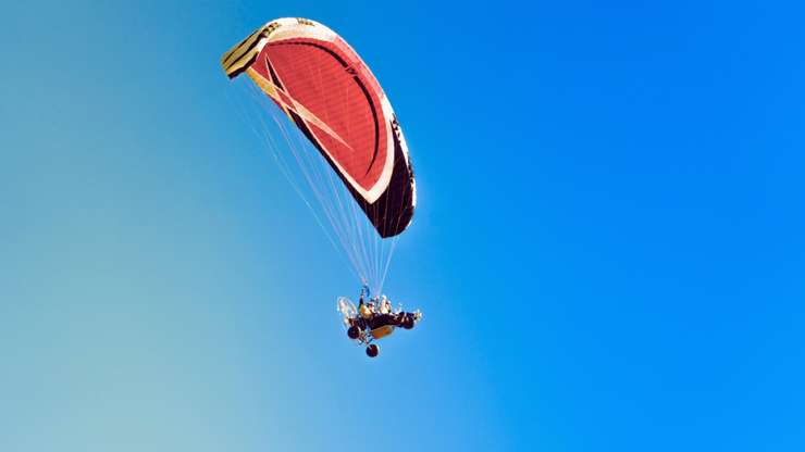 Paramotoring di Negombo 1