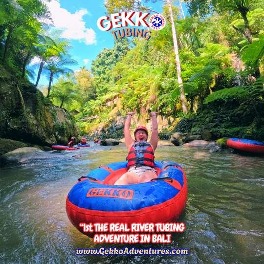 Gekko Tubing Bali - River Tubing Adventure Ticket at Pakerisan River Bali