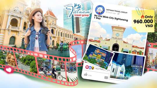 Ho Chi Minh City 1 Day - A Vibrant Journey by Vietnam Travel Group, 950.000 VND