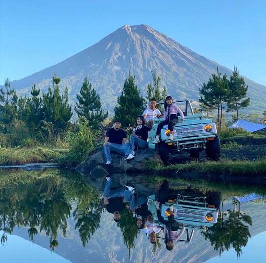 Open Trip Lava Tour Semeru plus exploring Tumpak Sewu Waterfall Lumajang Start Malang by trilingga trans, THB 1,296.12