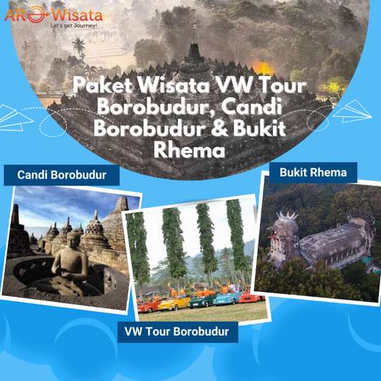 VW Tour Borobudur, Borobudur Temple & Rhema Hill Tour Package By Arowisata, 812.521 VND