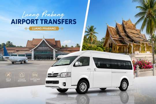 Shared Luang Prabang International Airport Transfers (LPB) for Luang Prabang