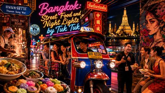 Bangkok: Street Food and Night Lights by Tuk Tuk, 1.793.448 VND