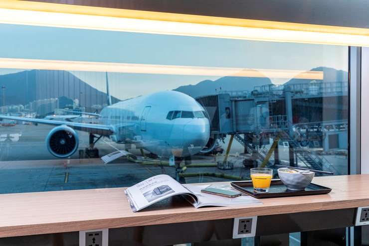 홍콩 국제공항 플라자 프리미엄 라운지 1