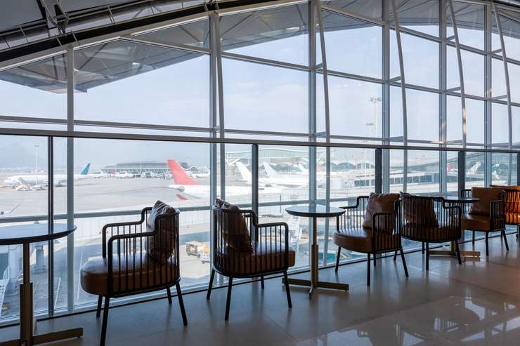 홍콩 국제공항 플라자 프리미엄 라운지 3