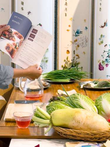 전통 시장 도보 투어가 포함된 서울 요리 교실 1
