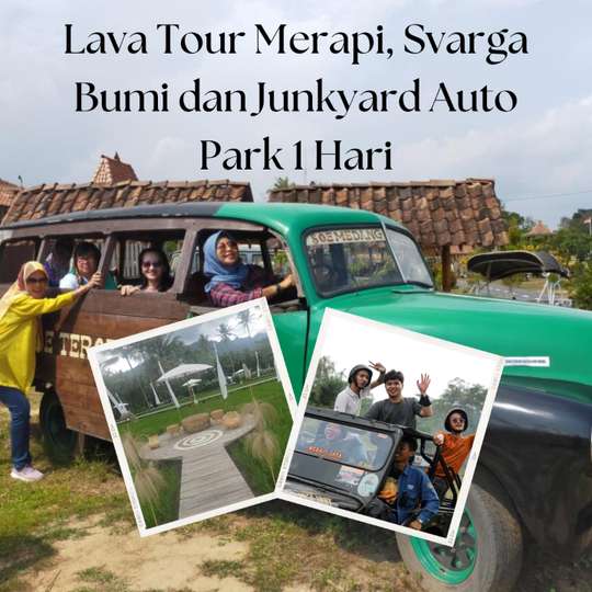 Lava Tour Merapi, Svarga Bumi dan Junkyard Auto Park 1 Hari, 812.521 VND
