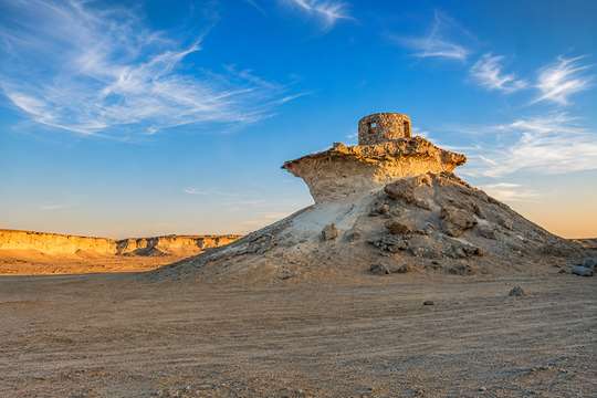 West Qatar Private Tour from Doha: Zekreet, Richard Serra & Mushroom Rocks, AU$317