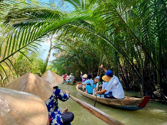 Mekong Delta (My Tho, Ben Tre) with Ao Dai - Day Tour with English, Chinese, Korean, Japanese Guide