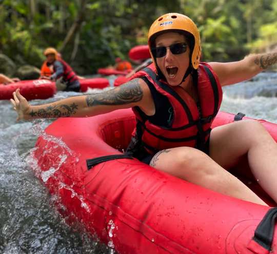 Ubud: Pakerisan River Tubing Adventure with guide and Lunch, RM 103