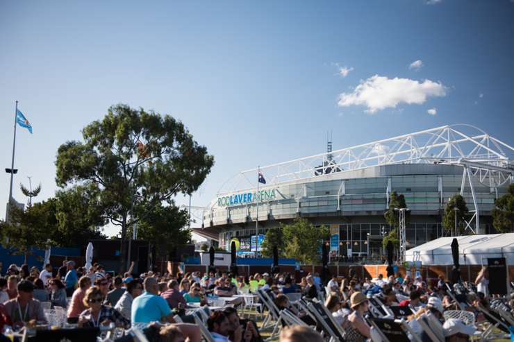 Melbourne Sports Precinct Guide Walking with Melbourne Park Tennis Experience 2