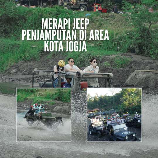 Merapi Jeep Lava Tour with Pick-up in the Jogja City Area