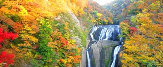 Ibaraki, Japan: Ryujin Suspension Bridge, Fukuroda Falls, and Outlet Day Tour | Depart from Tokyo (Chinese/English Guide)