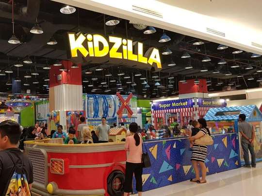 Playground KiDZiLLA Mall Alam Sutera, Rp 60.000