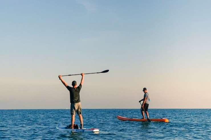 Paddle Boarding in Negombo 2
