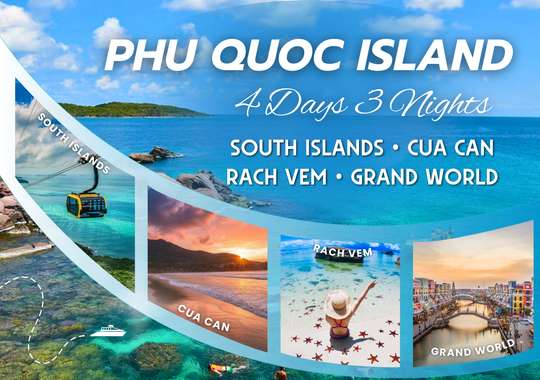 Phu Quoc Island 4D3N | Hon Thom Cable Car - Snorkeling - Grand World by SST Travel, RM 1,098