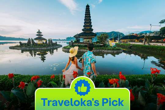 Ulun Danu Beratan Tour, Jatiluwih Rice Terrace, & Tanah Lot Temple Bali, S$40