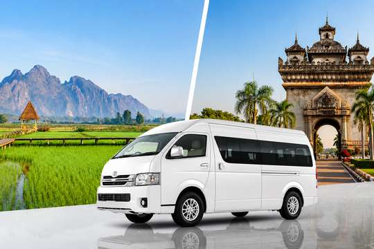 Shared City Transfers between Vientiane and Vang Vieng