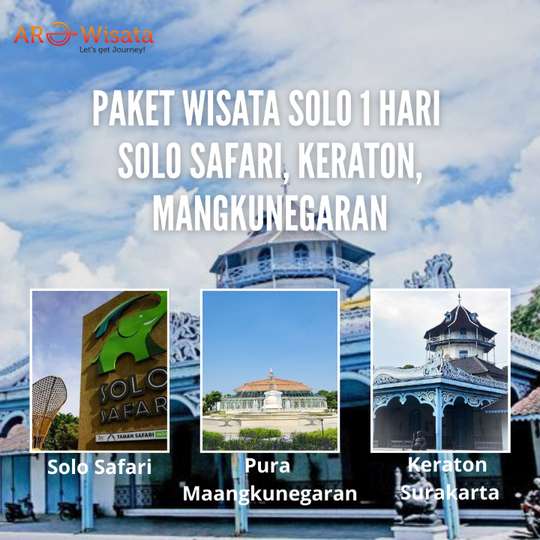 Solo 1 Day Tour Package: Solo Safari, Keraton, Mangkunegaran, THB 972.66