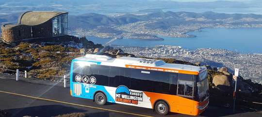 kunanyi Mt Wellington Explorer Bus 2.5 Hour Return Tour