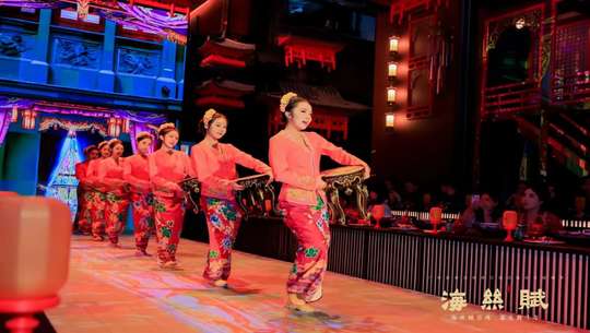 Guangzhou Silk Road Cultural Dinner Show Ticket Immersive Theatre, Chinese Cuisine & Hanfu Experience