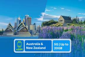 5G eSIM for Australia + New Zealand by SIM GO KING