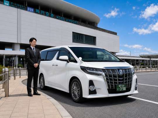 Kobe Airport (UKB) Private Transfer to Osaka, Kyoto, Kobe & Nara