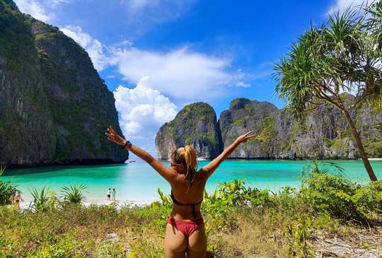 Speedboat Tour to Maya Bay with Snorkeling (From Koh Phi Phi) - Half Day, RM 206