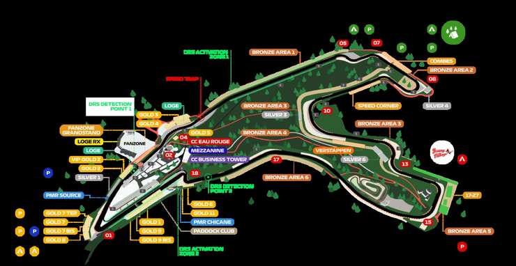 Formula 1 Belgian Grand Prix 2026 (17 - 19 July) 2