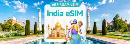 [50%OFF] India 5G eSIM | Four networks support | Supports All AI & TikTok | DayPass/Total | QR code, RM 6