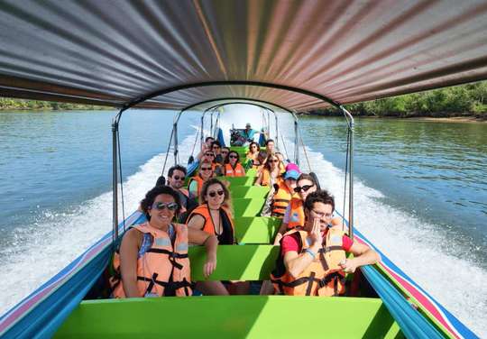 From Phuket to James Bond Island Day Trip by Long-tail Boat, S$57