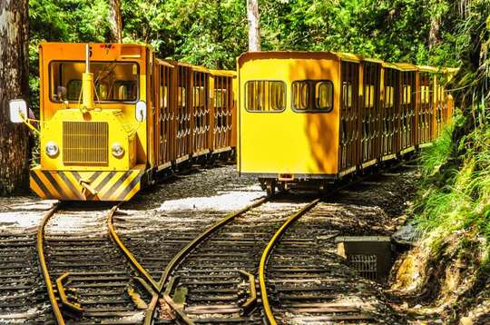 Yilan Taipingshan Day Tour: Taipingshan Villa & Bong Bong Train, Jianqing Historic Trail, Jioujhihze Hot Springs | Departs from Taipei or Yilan | EN/ZH/JA Service | Small-Group Minivan Tour [Guaranteed Departure for Two Travelers]