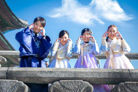 大韓韓服 景福宮での韓服レンタル体験(韓国 ソウル)