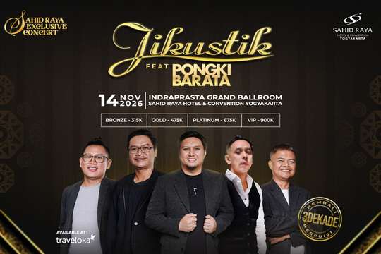 Concert of 3 Dekade Jikustik Feat Pongki Barata “KEMBALI BERPUISI”
