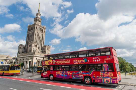 City Sightseeing Warsaw Hop-on Hop-off Bus Tour, RM 167