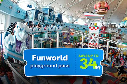 Funworld Playground Pass, Rp 1.015.000