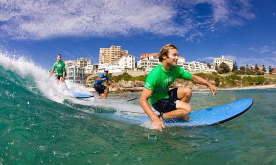 Learn to Surf on Bondi Beach