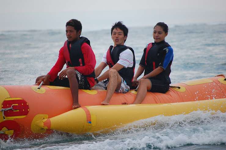 Banana Boat Ride by Bali Best Adventure 2