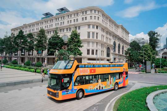 Vé xe buýt 2 tầng Thành phố Hồ Chí Minh của Viet BigBus - Saigon Heritage Tour, HKD 43.75