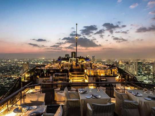 Vertigo Rooftop Dining Experience at Banyan Tree Bangkok