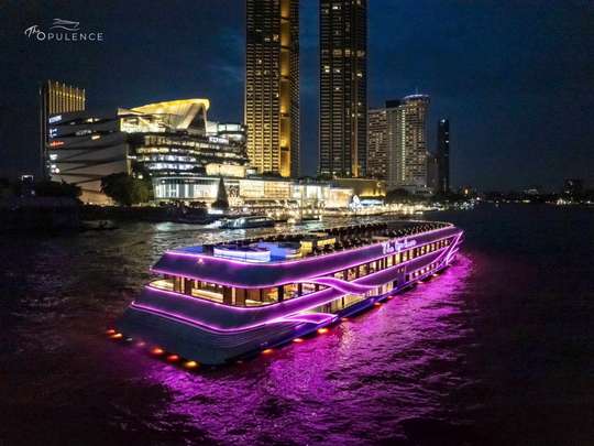 Du thuyền ăn tối sang trọng và đẳng cấp trên sông Chao Phraya