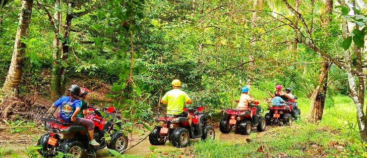 เขาหลัก: ทัวร์ส่วนตัวพร้อมล่องแพไม้ไผ่, ATV และเต่า 3