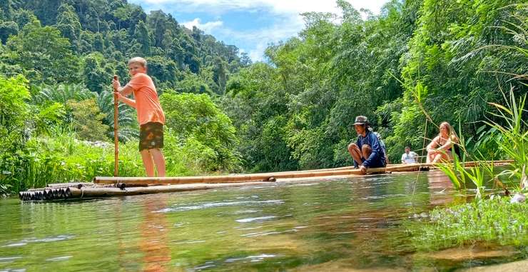 เขาหลัก: ทัวร์ส่วนตัวพร้อมล่องแพไม้ไผ่, ATV และเต่า 3
