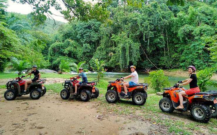 เขาหลัก: ทัวร์ส่วนตัวพร้อมล่องแพไม้ไผ่, ATV และเต่า 2