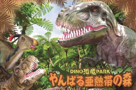 ญี่ปุ่น. โอกินาว่า|DINO Dinosaur PARK Yanbare Subtropical Forest บัตร DINO Dinosaur PARK Yanbare
