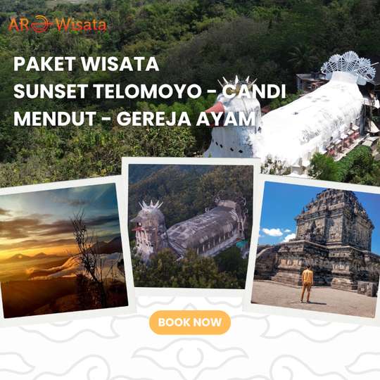 Telomoyo Sunset Tour Package - Mendut Temple - Chicken Church by Arowisata, 1.138.980 VND