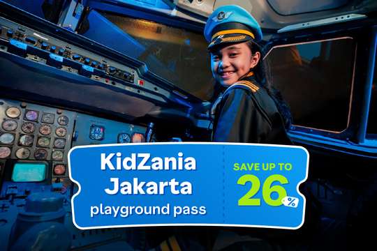 KidZania Jakarta Playground Pass, Rp 800.000