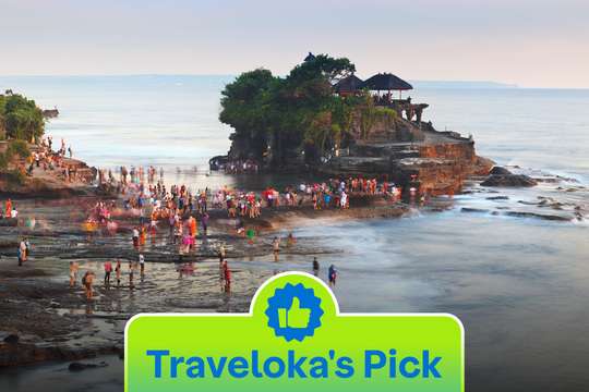 Tur Tanah Lot Temple Sunset Bali, Rp 298.000