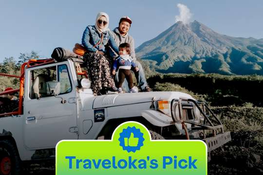 1 Day Jogja (Mount Merapi Lava Tour, Bhumi Merapi, Prambanan Temple, Obelix Hills) for Indonesian Traveler by enjoyyourholiday, 4,404円